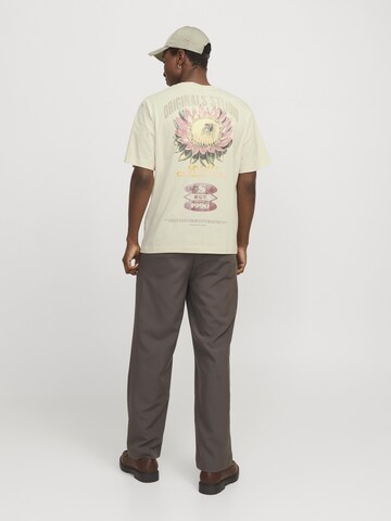 T-Shirt JACK & JONES en beige