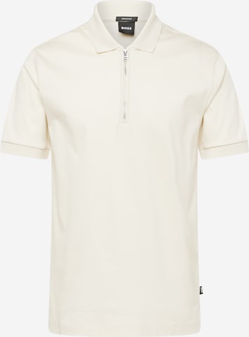 Maglietta 'Polston 11' di BOSS in beige: frontale