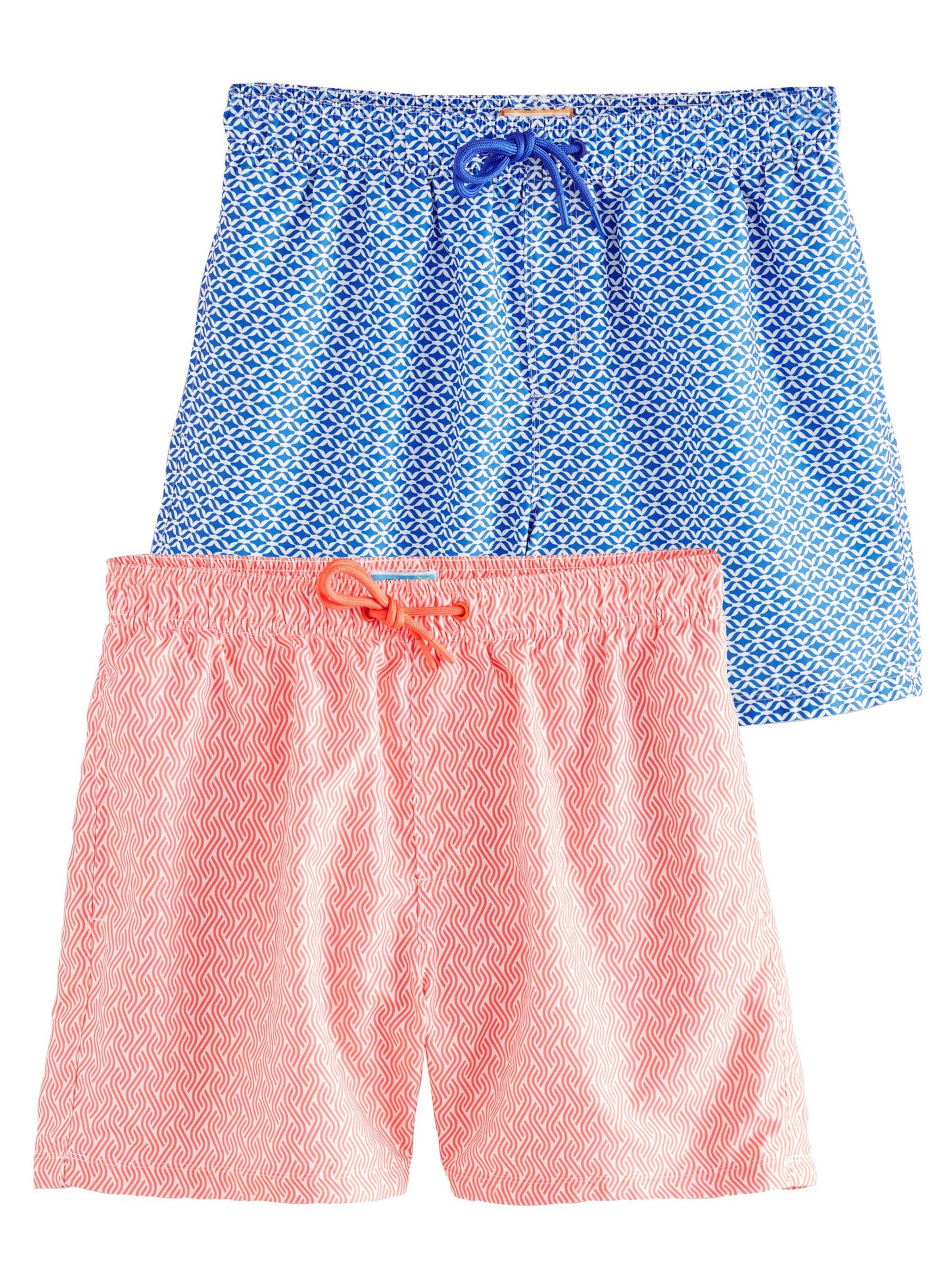 Next Шорти за плуване в синьо: отпред