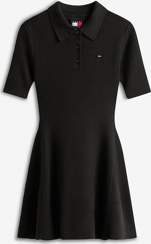 Tommy Jeans Kleid in Schwarz: Vorderseite
