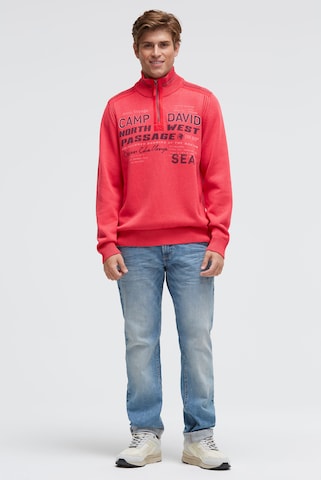 CAMP DAVID Sweater in Red