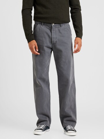 JACK & JONES Loose fit Jeans 'JJIEddie JJWorker' in Grey: front