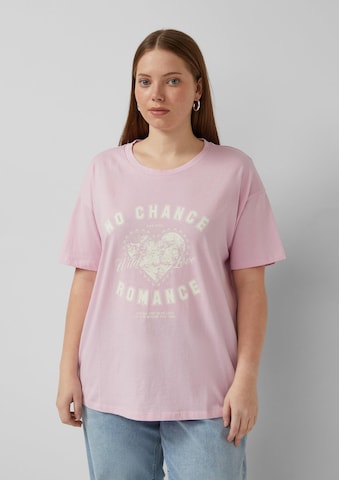 T-shirt QS en rose