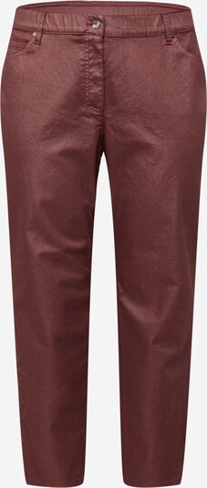 SAMOON Jeans in de kleur Donkerrood, Productweergave