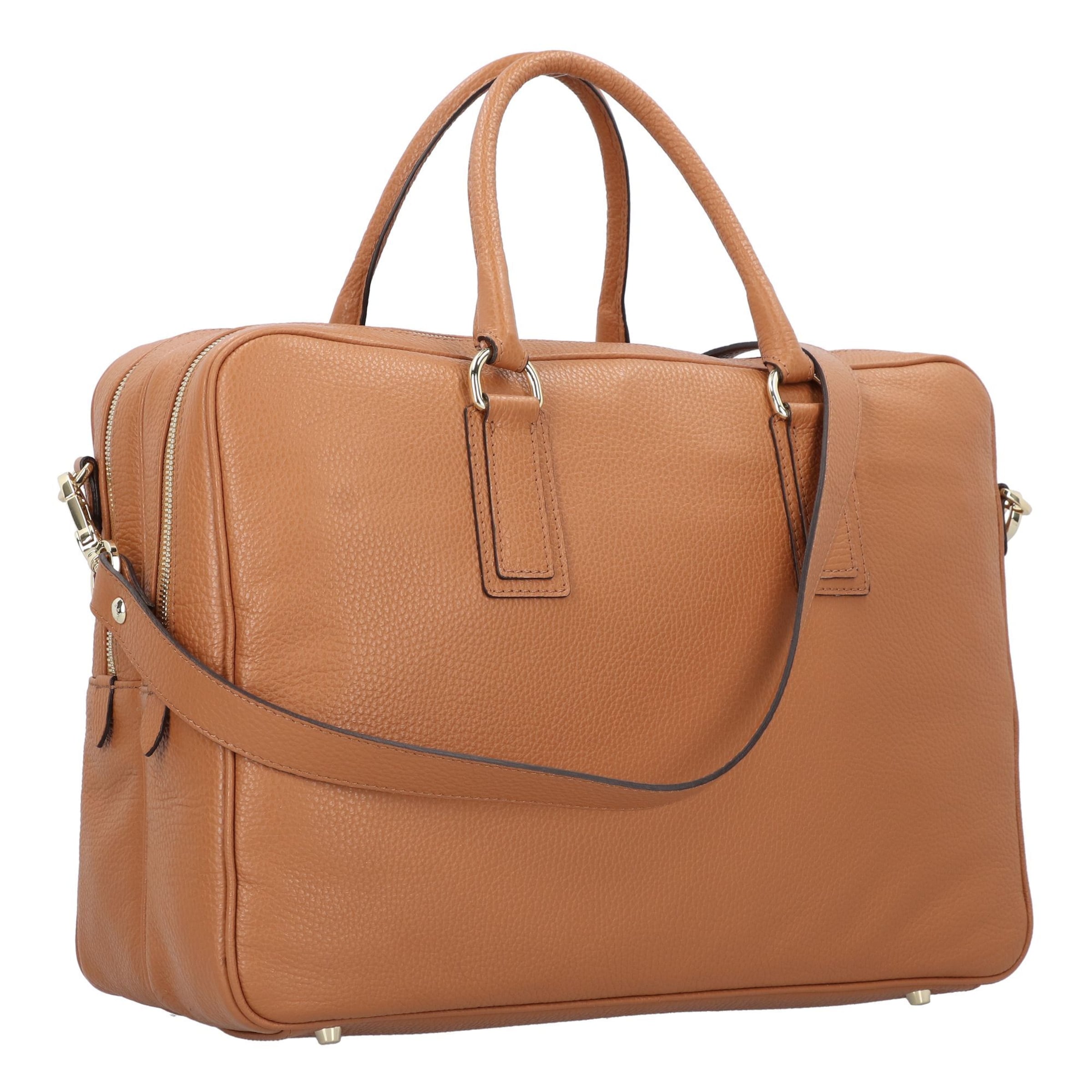 ABRO Document Bag 'Adria' in Brown