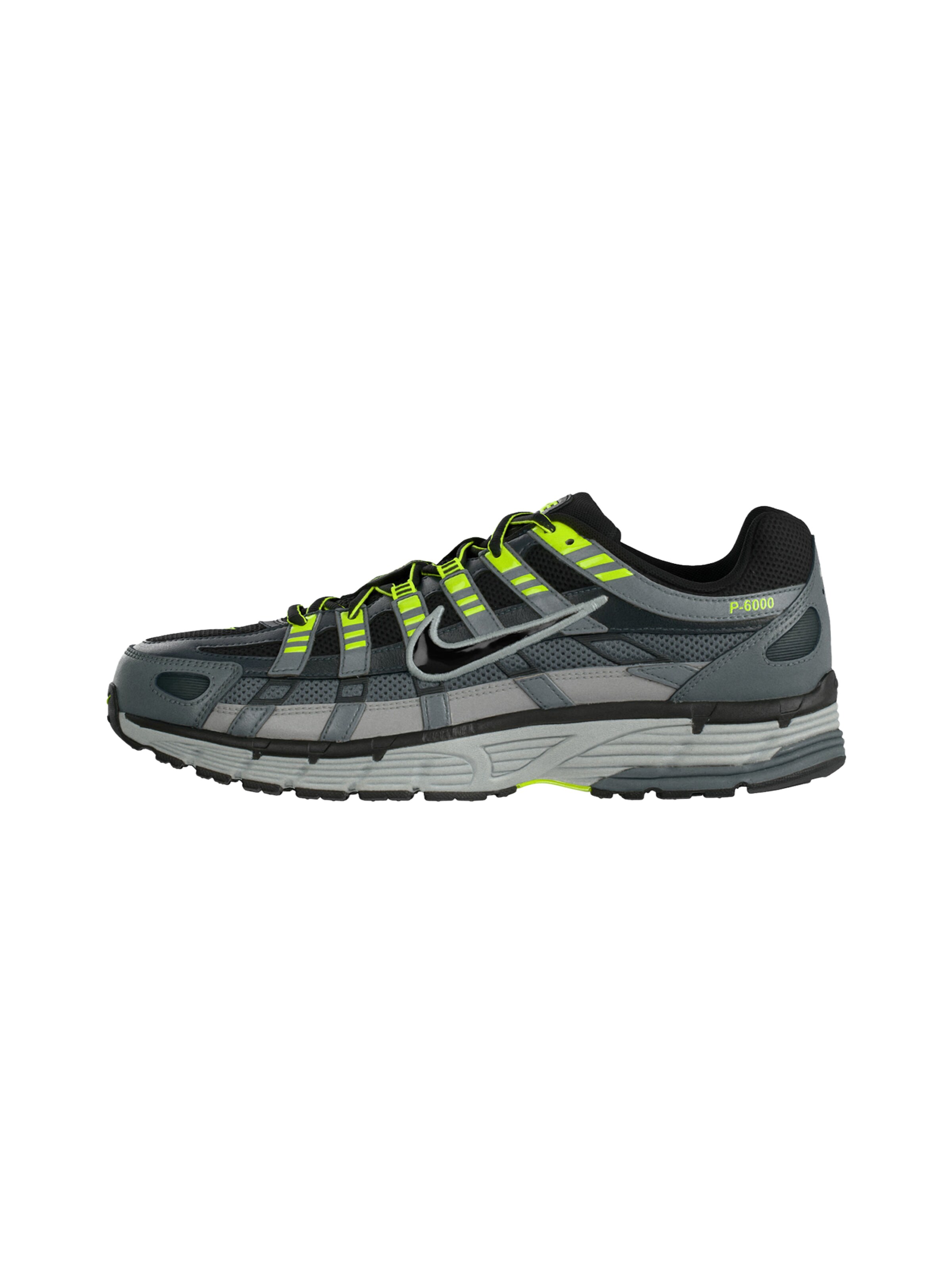 Nike Sportswear Trampki niskie 'P-6000' w kolorze szary: przód