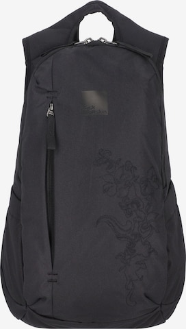 JACK WOLFSKIN Backpack 'Ancona' in Black: front