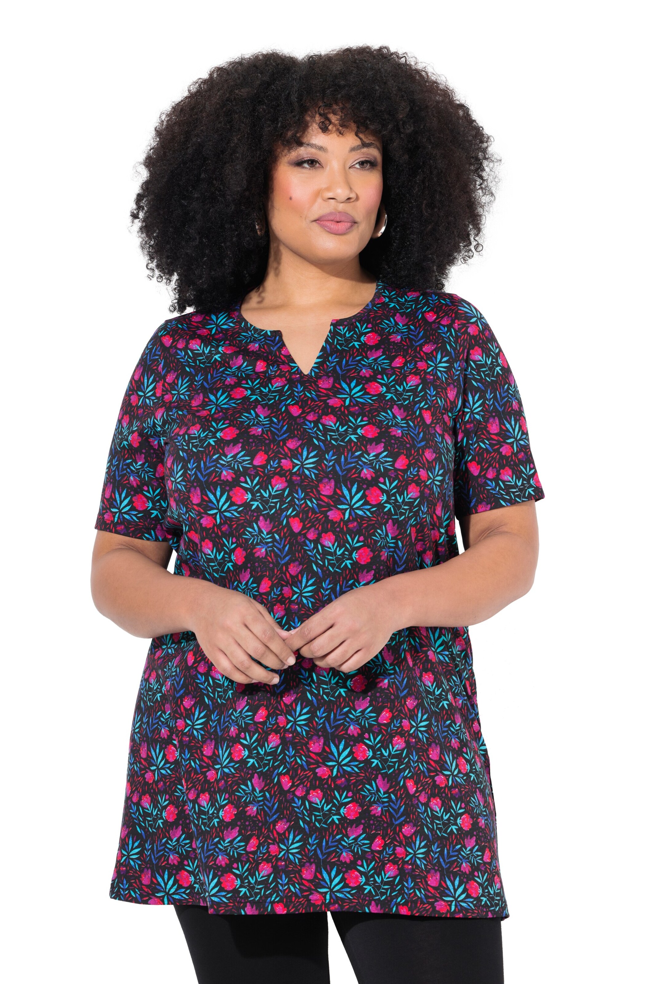 Ulla Popken Shirt in Mixed colors: front