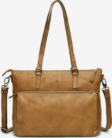 ADAX Crossbody Bag 'Malia' in Brown: front