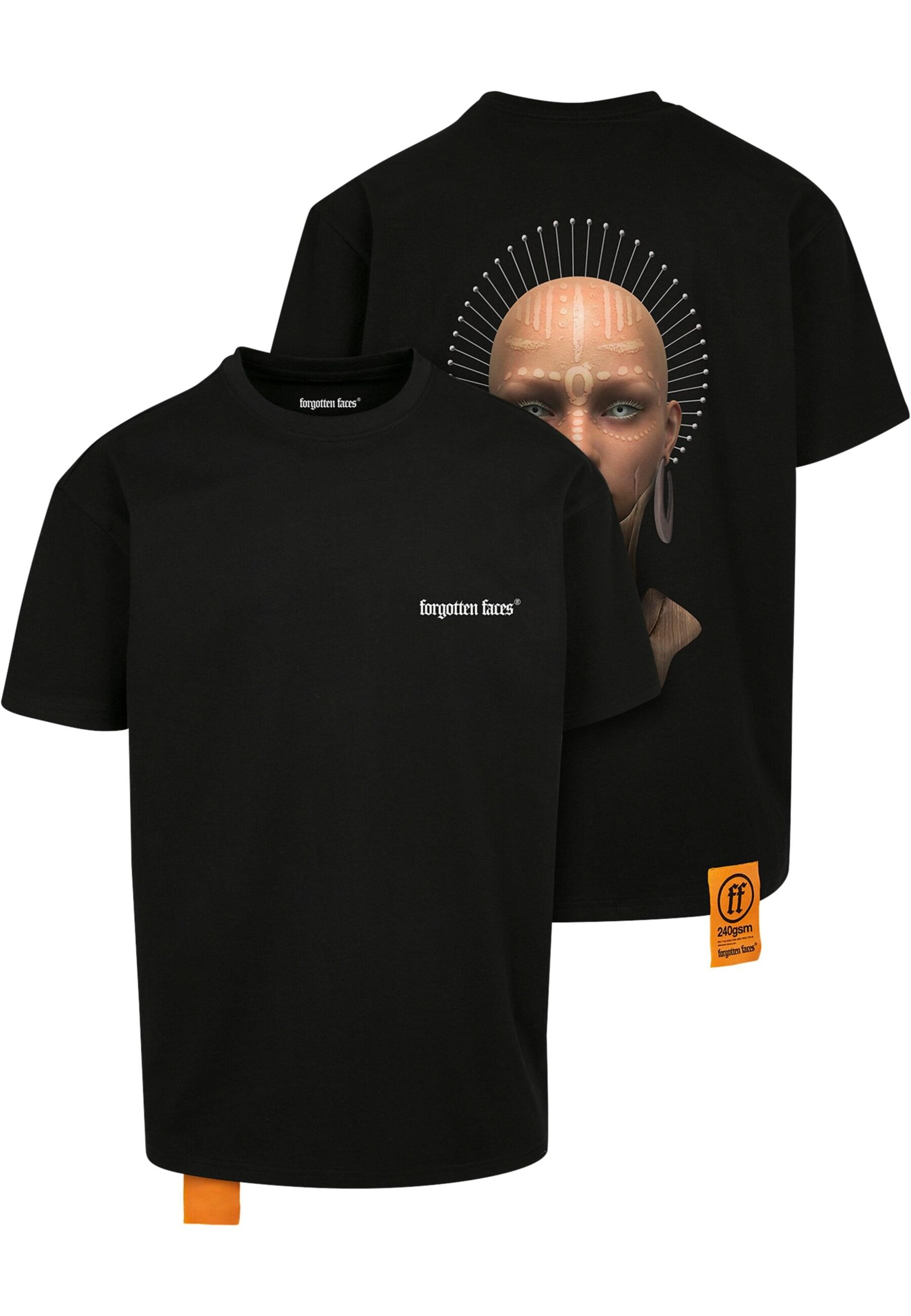 Forgotten Faces Тениска 'Apocalypto' в черно