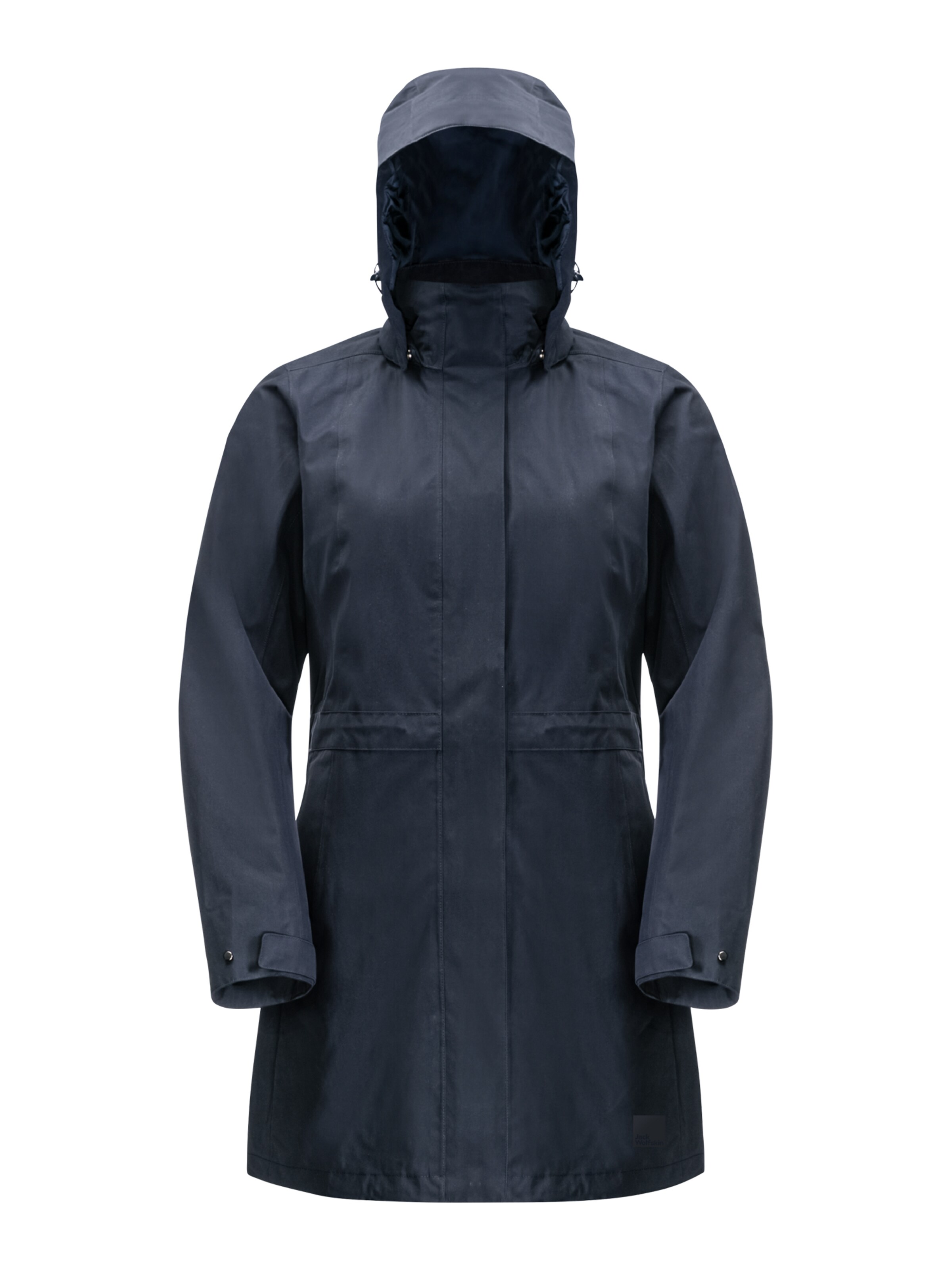 JACK WOLFSKIN Outdoormantel 'Ottawa' in Blauw