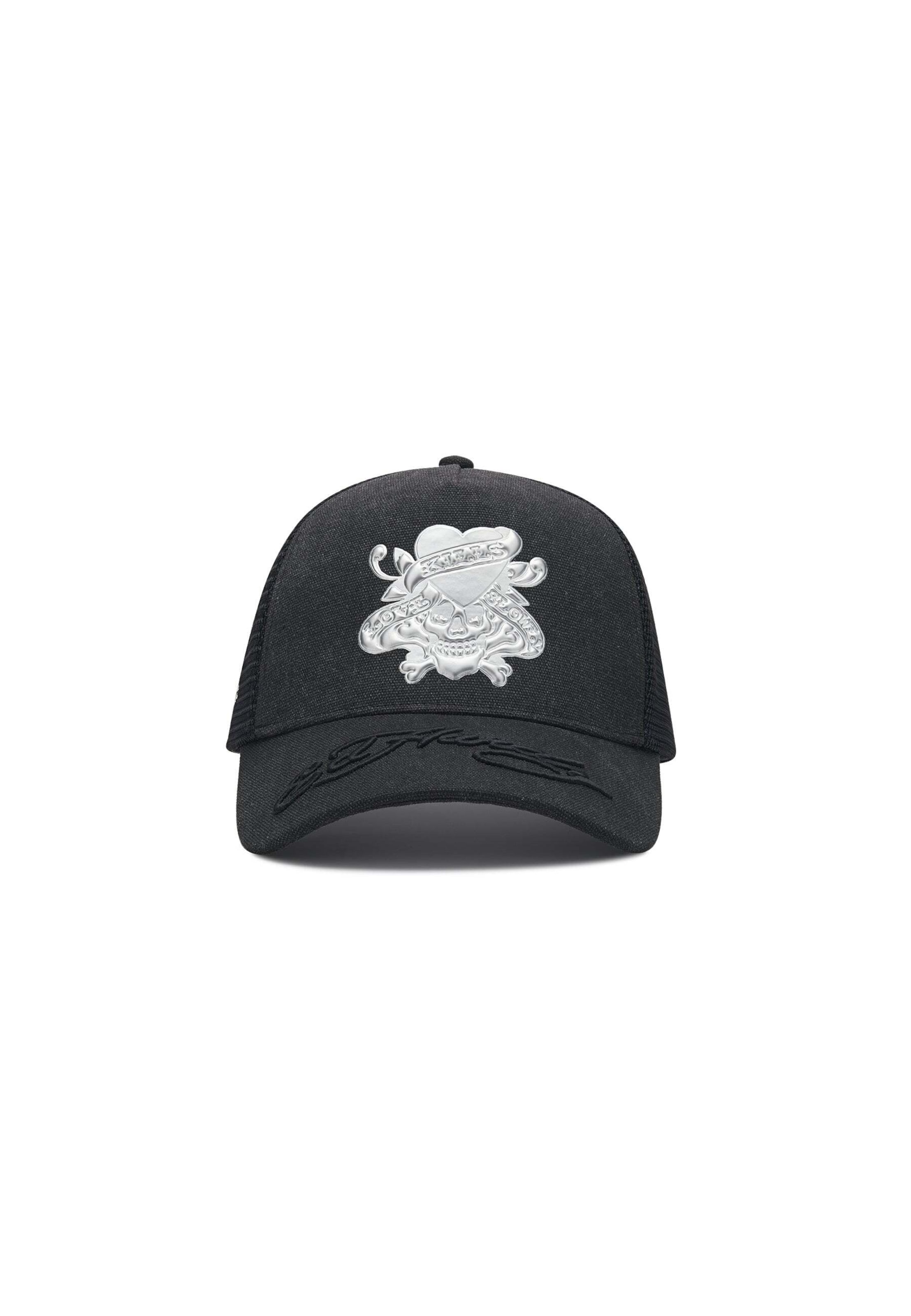 Ed Hardy Cap 'Love Kills Slowly' in Black