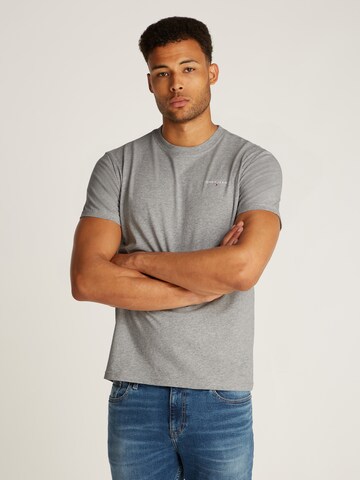 Tommy Jeans T-Shirt in Grau: Vorderseite