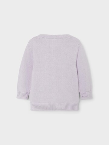 NAME IT Knit cardigan 'Solina' in Purple