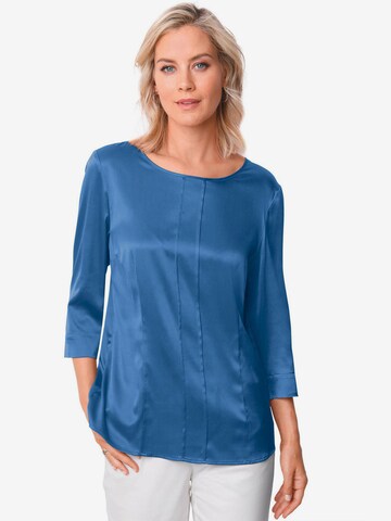 Goldner Blouse in Blauw: voorkant