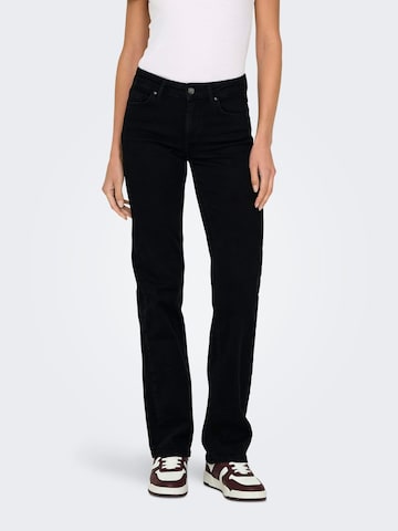 ONLY Baggy Jeans in Black: front