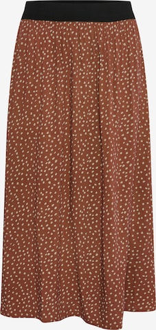 SAINT TROPEZ Skirt 'Inka' in Brown: front