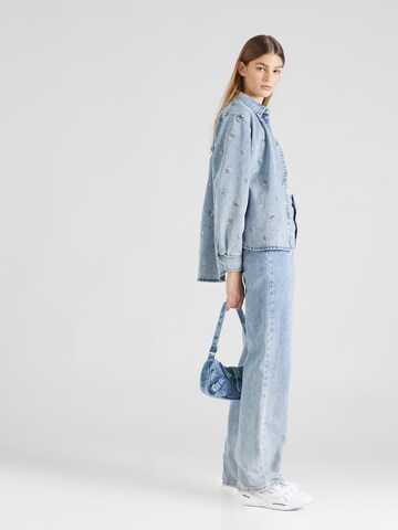 Chemisier 'OPHELIA' VERO MODA en bleu