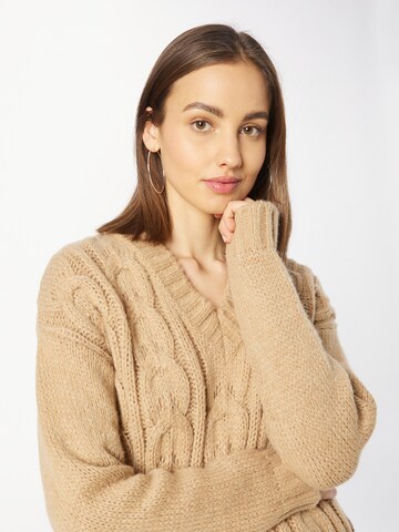 UNITED COLORS OF BENETTON Pullover in Beige