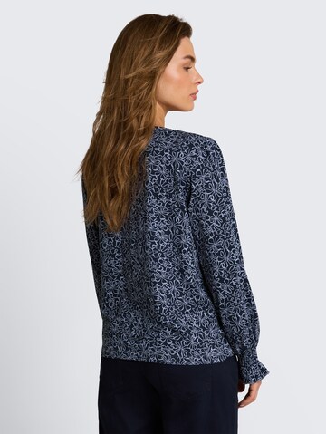 TOM TAILOR Bluse in Blau