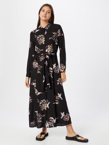 Robe 'Aurelia' ABOUT YOU en noir : devant