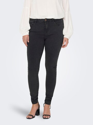 ONLY Carmakoma Skinny Jeans 'Thunder' in Grau: predná strana