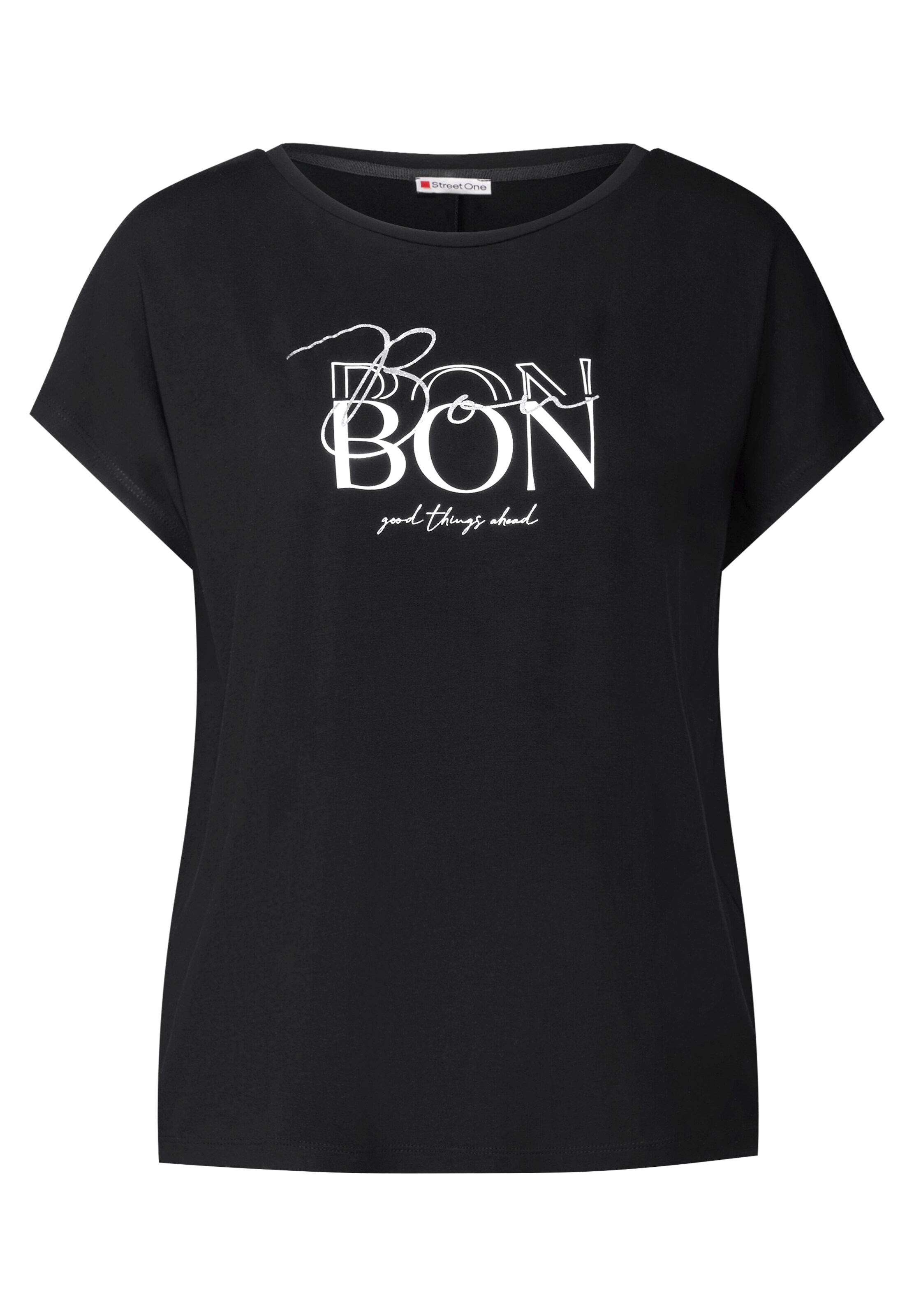 STREET ONE Shirt in Black: front