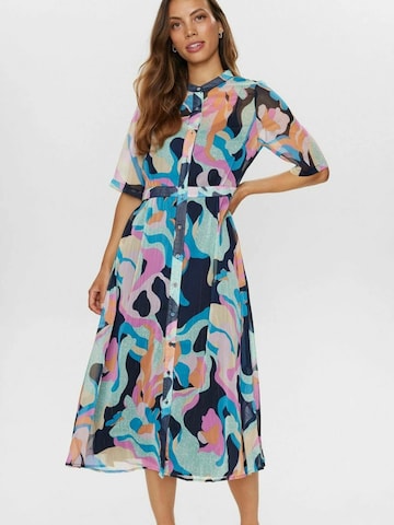 NÜMPH Blusenkleid 'Kyndall' in Mischfarben: Vorderseite