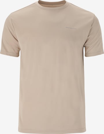ENDURANCE Functioneel shirt 'VERNON' in Beige: voorkant