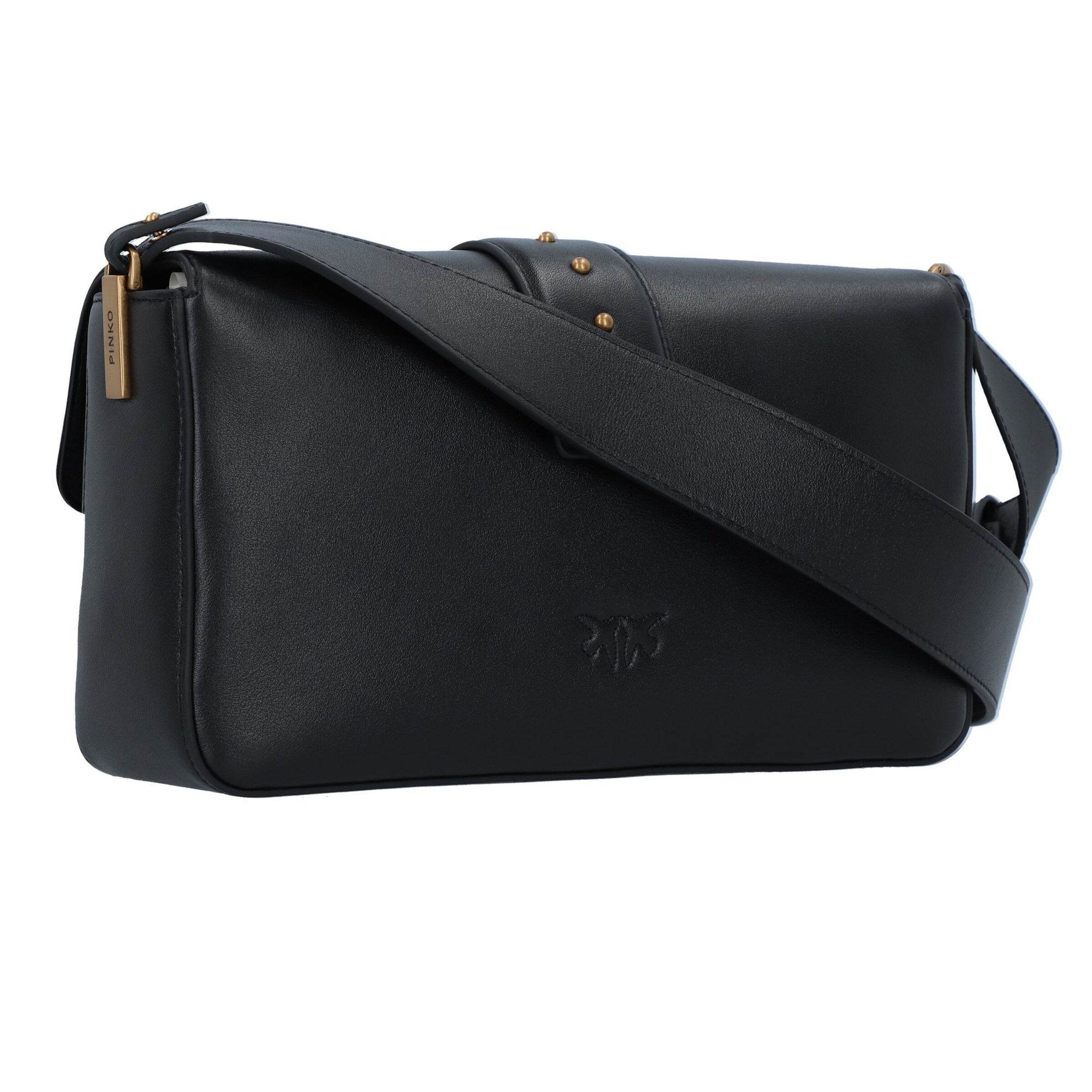 PINKO Crossbody Bag 'Love One Classic' in Black