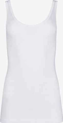 HUBER Top ' Soft Modal ' in White: front