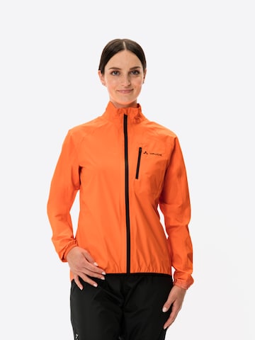 VAUDE Outdoor Jacket 'Drop J' in Orange: front