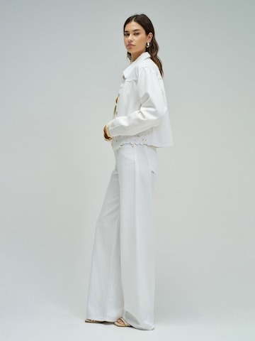 Salsa Jeans Tussenjas in Wit