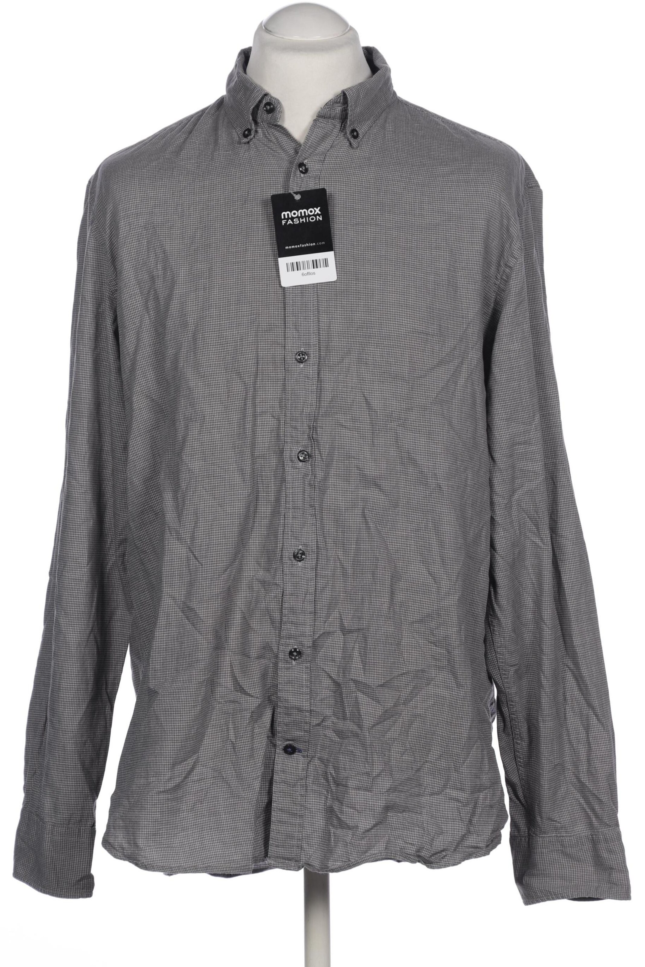 TOMMY HILFIGER Hemd XL in Grau: Vorderseite