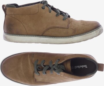 TIMBERLAND Flats & Loafers in 43 in Brown: front
