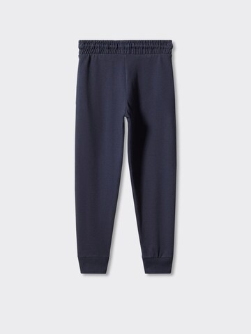 MANGO KIDS Tapered Broek 'FRANCIA' in Blauw