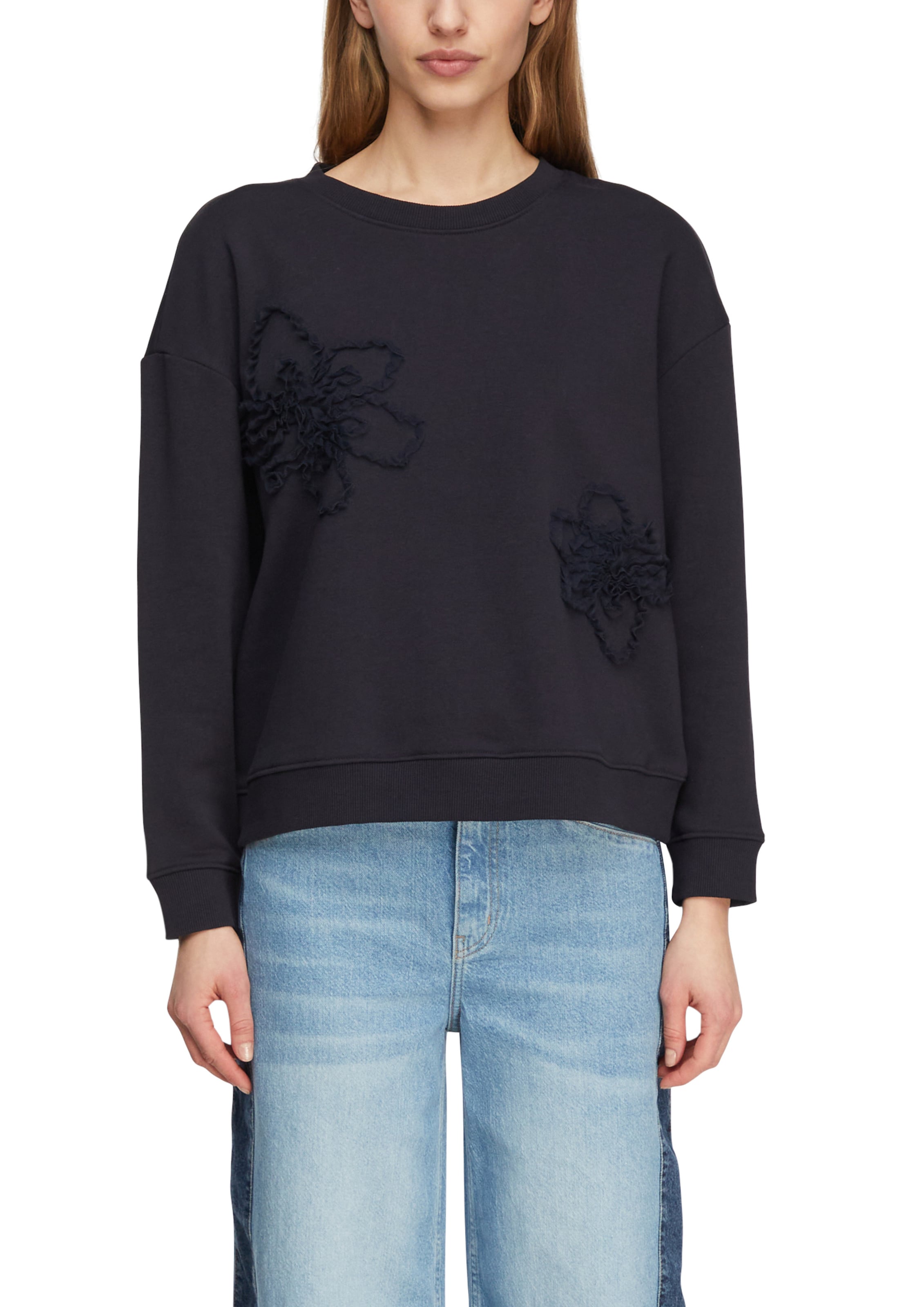 COMMA Sweatshirt in Blauw