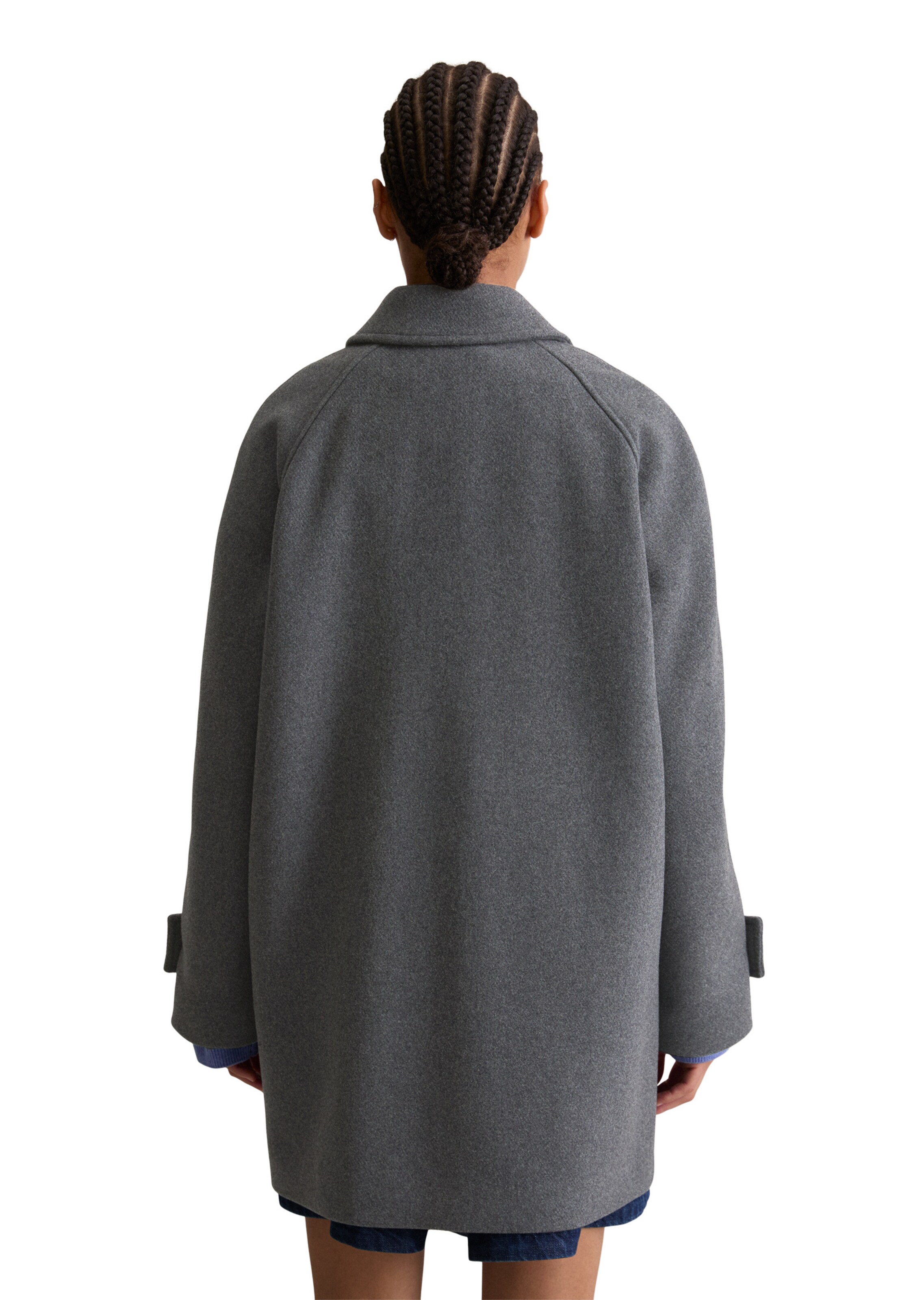 Marc O'Polo DENIM Mantel in Grau