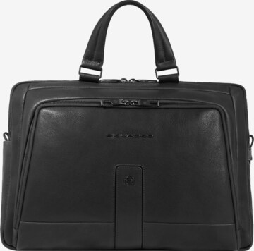 Piquadro Document Bag 'Carl ' in Black: front