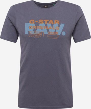 G-Star RAW T-Shirt in Blau: predná strana