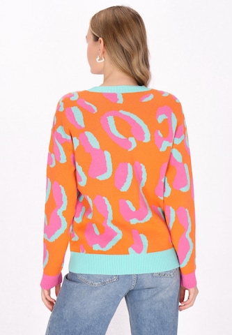 MYMO - Pullover 'Back To School' em laranja
