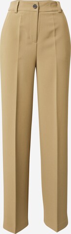 modström Trousers with creases 'Gale' in Beige: front