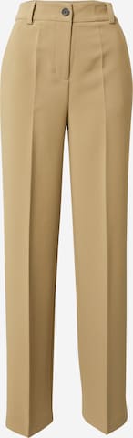 Pantalon à plis 'Gale' modström en beige : devant