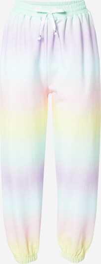 Pantaloni 'CARRIE' Olivia Rubin pe turcoaz / galben deschis / verde mentă / mov deschis / roz, Vizualizare produs