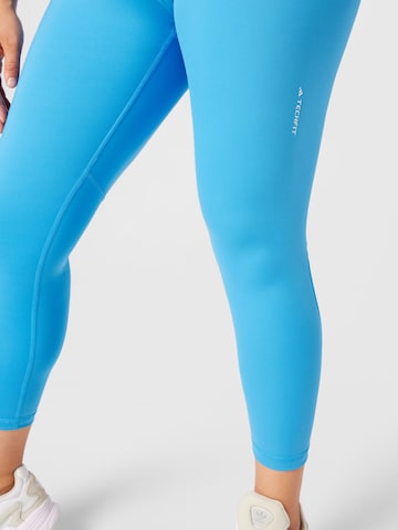 ADIDAS PERFORMANCE - Skinny Calças de desporto 'Techfit ' em azul
