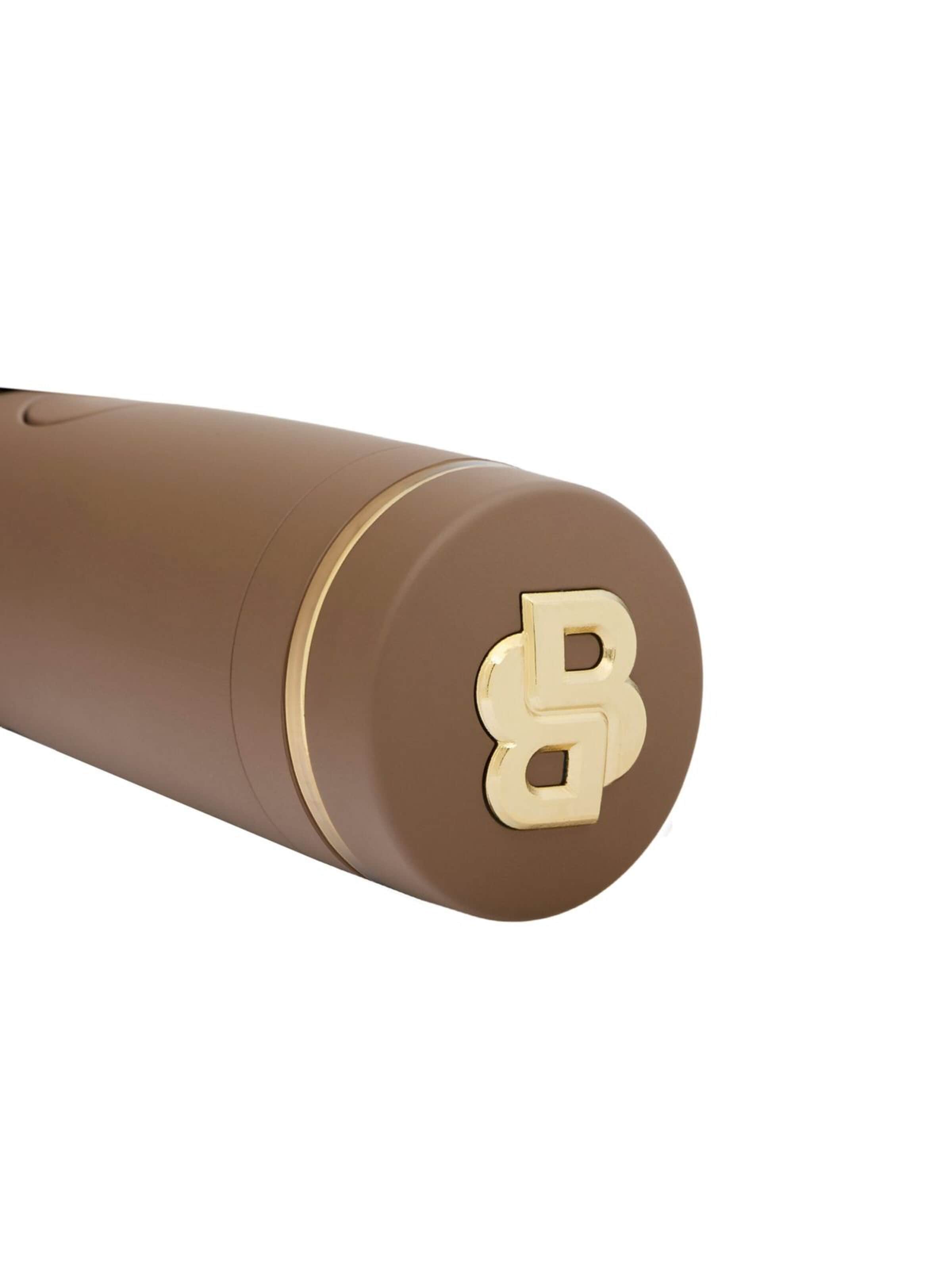 BOSS Paraplu 'Pocket umbrella Double B' in Bruin