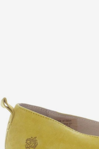 Apple of Eden Flats & Loafers in 37 in Yellow