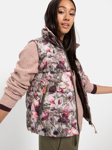 CAMEL ACTIVE Outdoor Weste im Relaxed Fit in Grau