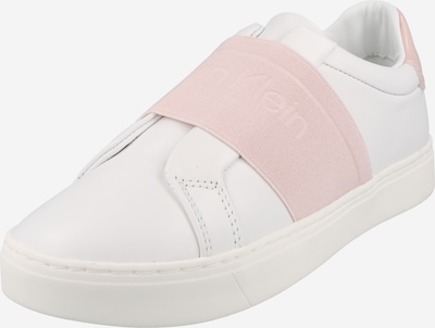 Calvin Klein Brīvā laika apavi bez aizdares, krāsa - pasteļrozā / balts, Preces skats