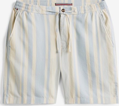 „Chino“ stiliaus kelnės 'MERCER' iš TOMMY HILFIGER, spalva – smėlio spalva / šviesiai mėlyna, Prekių apžvalga